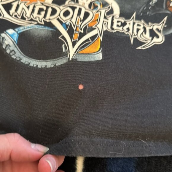 Disney Black Kingdom Hearts Shirt - Picture 5 of 6